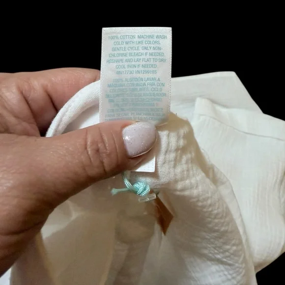 💙🌼NWT KONA SOL COVER UP. FRONT POCKETS 100% COTTON. - Picture 8 of 11